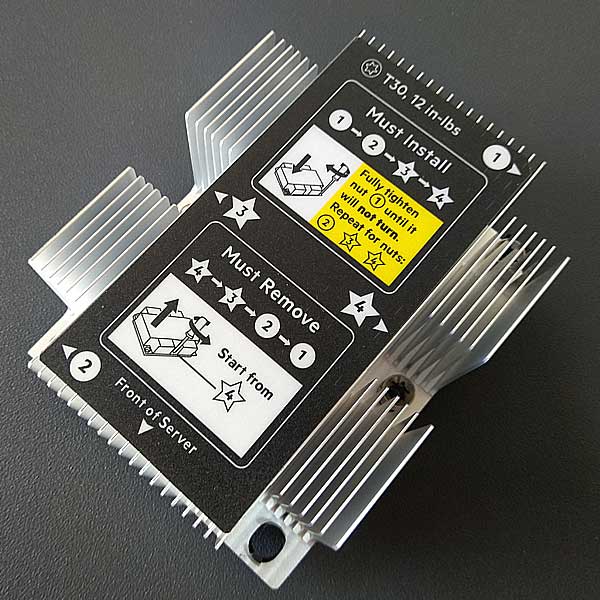 HP-P03778-001-3 هیت سینک سرور مدل Sink HPE P03778 - Image 1