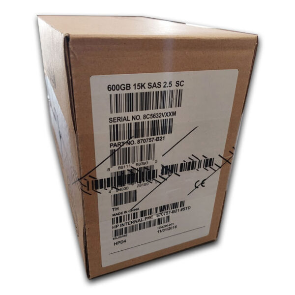 هارد سرور اچ پی مدلHP 600GB 15K SAS 2.5 (Retail) - Image 2