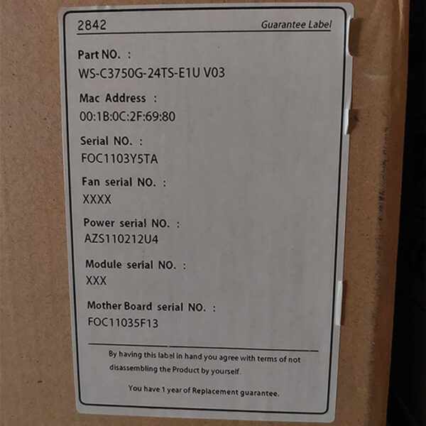 سوئیچ سیسکو مدل Cisco WS-C3750G-24TS-E - Image 6